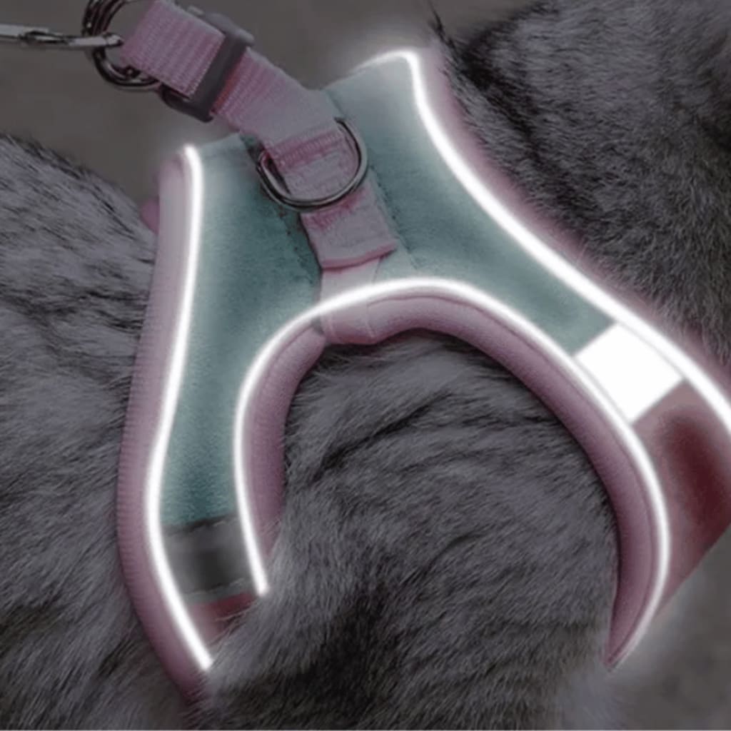 ESCAPE-PROOF CAT HARNESS + LEASH